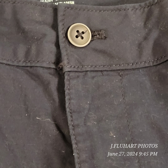 IZOD SALTWATER WASH CARGO SHORTS NAVY BLUE BNWT - Picture 6 of 16